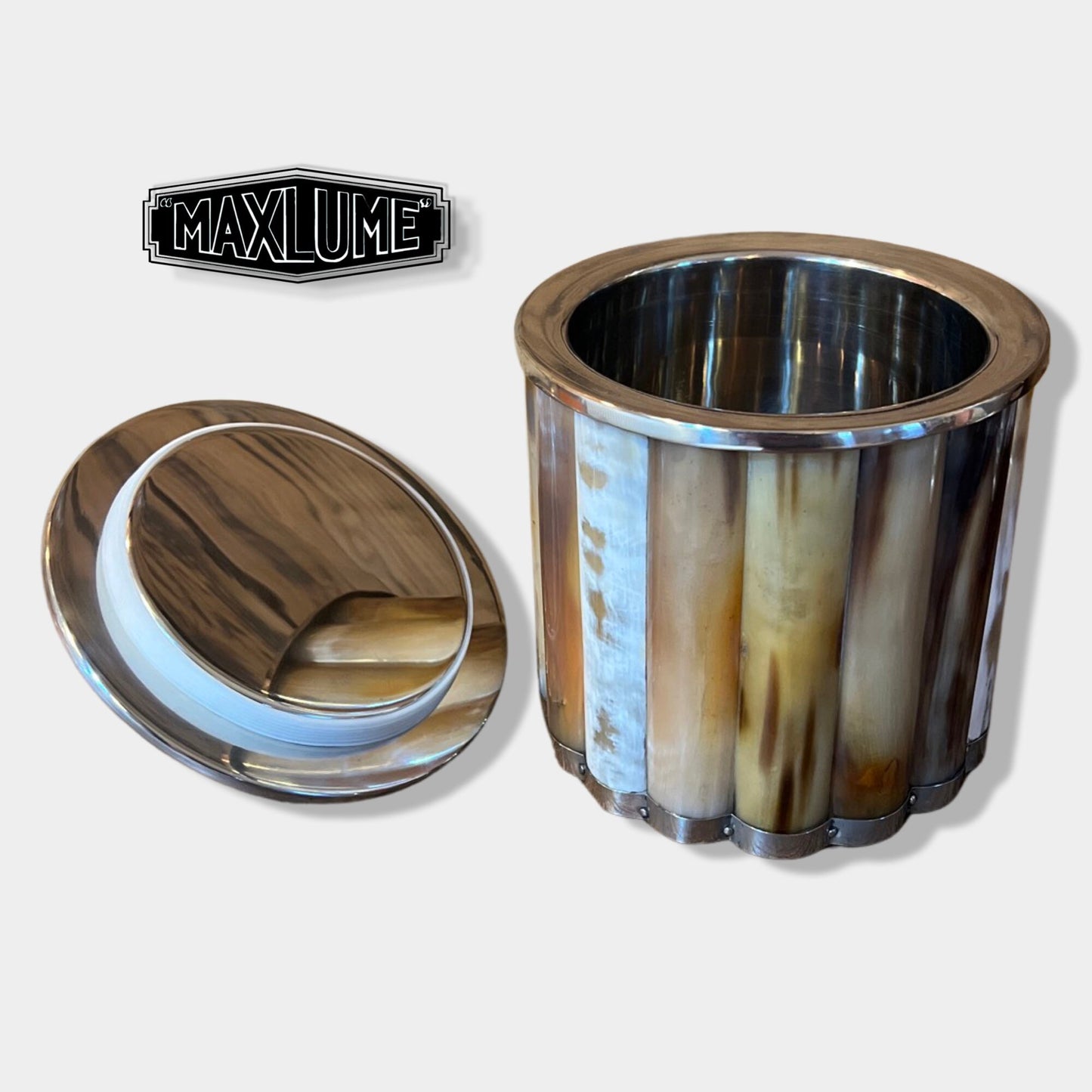 Maxlume ~ Solid Champagne Ice Bucket | Wine Cooler