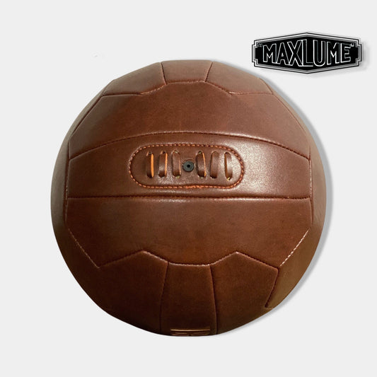 Vintage Brown Football | Leather Style | Retro Birthday Gift idea **damaged box**