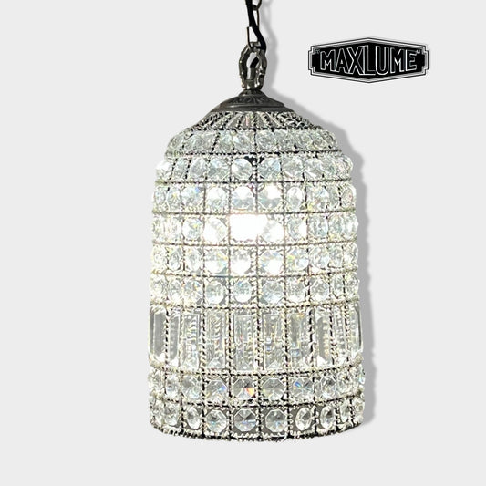 Maxlume ~ French Glass Bird Cage Luxury Chandelier Light Dining Room Ceiling Pendant