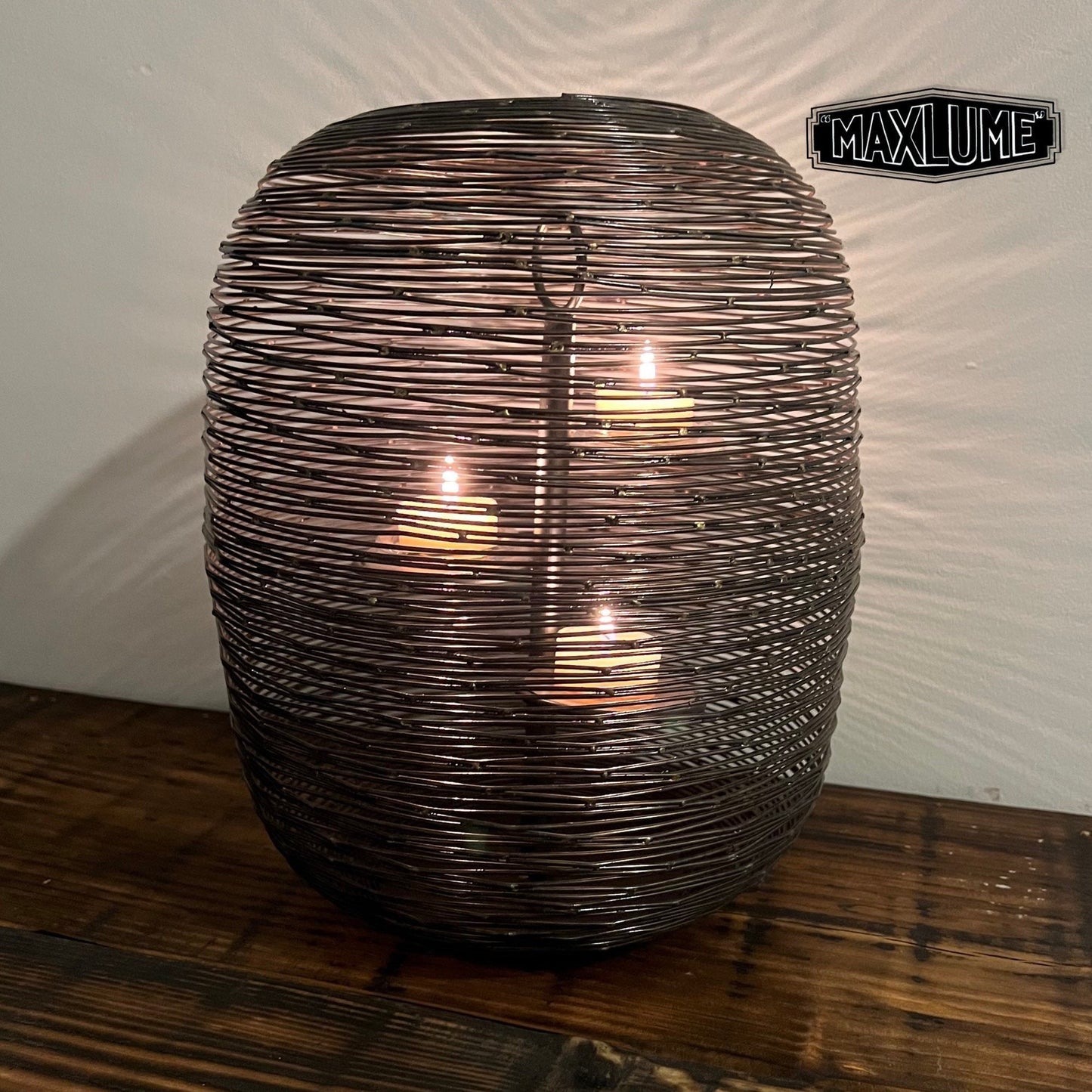 Maxlume ~ Botswana Lantern Candle Holder