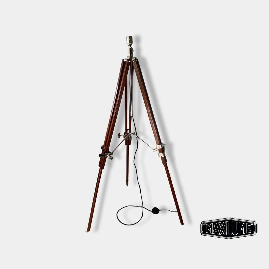 Maxlume ~ Designer Tripod Search Light Luxury Light Living Room Vintage